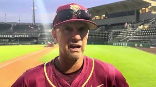 FSU Baseball  Link Jarrett on the grind of 4game road trip frustrating losses at PittStetson [upl. by Ayo]