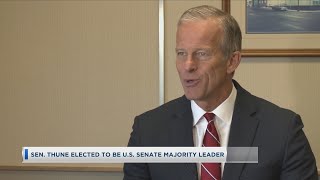 Sen Thune Ejected To Be US Senate Majority Leader [upl. by Atikan]