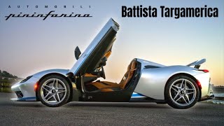 Automobili Pininfarina Battista Targamerica Hypercar [upl. by Ledua]