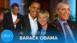 Best of Barack Obama on The Ellen Show [upl. by Ylrehc]