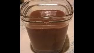 Crème au chocolat façon danette au Thermomix ® quot recette facile quot [upl. by Irisa]