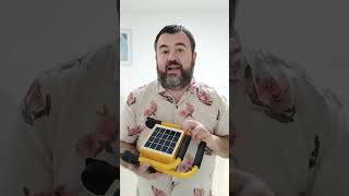 Proyector LED ILU50 50W Portátil Solar Recargable [upl. by Zaria128]