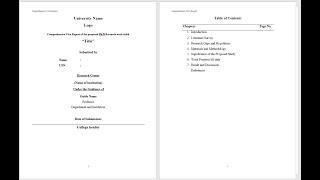 PhD Comprehensive Viva  Report Template CV [upl. by Jann]