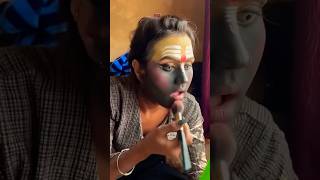 Mahakali Makeup kali makeup makeupartist makeuptutorial mahakali cutvideos shorts ytshorts [upl. by Elamaj]