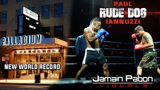 Boxing Pro Debut  WORLD RECORD Paul quotRude Dogquot Iannuzzi [upl. by Lednor]