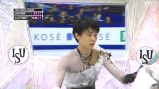 HD 羽生結弦 Yuzuru Hanyu  2014 ISU World Championships  FS [upl. by Prisca]