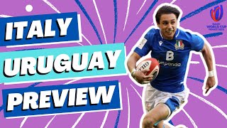 Italy v Uruguay Preview  Rugby World Cup 2023 [upl. by Irbmac531]