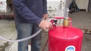 18 gallon oil drainer [upl. by Oruntha]