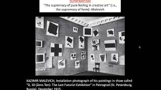 Russian Suprematism amp Malevich [upl. by Ashlan]