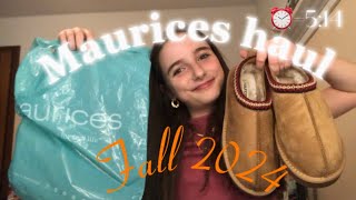 Maurices haul  Fall 2024  🎃Alice Jane🎃 [upl. by Vanessa]