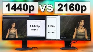 1440p vs 4K 2160p Monitor  Auf was man achten muss [upl. by Caralie]