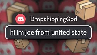 Discord’s Goofiest DropShipping Scam [upl. by Ardnayek]