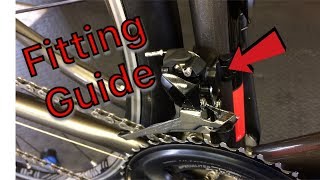 Shimano 105 R7000 Front Derailleur Fitting Guide [upl. by Virgel]