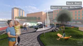 Schréder  Saint John New Brunswick  Loyalist Plaza Revitalization Project  2023 [upl. by Aneliram]