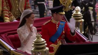 Celebration as the Royal Couple return to Buckingham Palace [upl. by Dazraf]