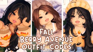 Berry Avenue Pretty Fall Outfit Codes roblox [upl. by Xela845]