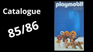 CATALOGUE PLAYMOBIL 19851986 [upl. by Welcy]