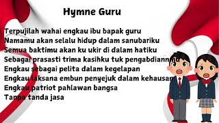 HYMNE GURU quotLIRIK DAN LAGUquot [upl. by Anivahs447]