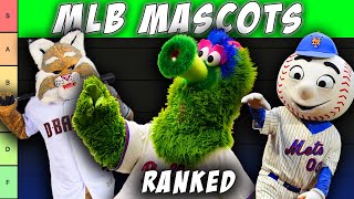 Ranking Every MLB Mascot  MLB Tier List [upl. by Tedder]