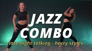 Short Jazz Dance Choreography Tutorial  Late Night Talking by Harry Styles [upl. by Yatnohs]