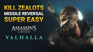 Assassins Creed Valhalla  Easy Zealot Kills with Missile Reversal [upl. by Ytima]