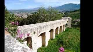 Ancient Spoleto Italy  In the Umbrian Foothills of the Apennines [upl. by Annawad]