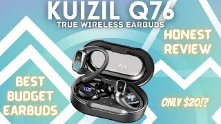 The BEST Budget Earbuds  Kuizil Q76 True Wireless Earbuds REVIEW [upl. by Culberson]