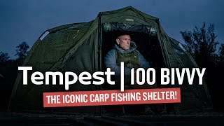 Tempest 100 Bivvy Aquatexx® EV In Detail  The Ultimate RapidErect Carp Fishing Shelter [upl. by Ardnahc]