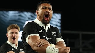 Ardie Savea LEADS the haka for the FIRST time [upl. by Nad912]