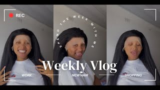 weeklyvlog  New Hair  Shopping  Braiding  Too Much Talking  SOUTH AFRICAN YOUTUBER❤️ [upl. by Aknahs]