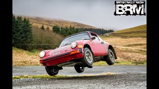 Porsche 911 SC Rally Car in action at Rally North Wales [upl. by Lauri806]