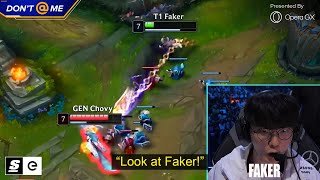 The Faker vs Chovy Fight Explained [upl. by Bugbee]