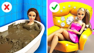 TRANSFORMATION INCROYABLE DE BARBIE  MEILLEURS CONSEILS DIY [upl. by Gussman]