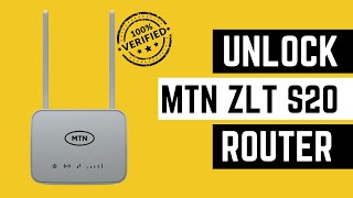 How to Unlock and Decode Your ZLT S20 MTN 4g Router [upl. by Ayekal]