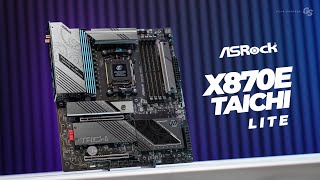 Are we getting budget X870E boards  ASRock X870E Taichi Lite  First Look [upl. by Kcub552]