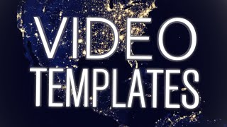 Intro Video Templates in Free Video Editor OpenShot [upl. by Shlomo]