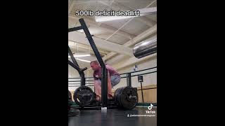 500lb deficit deadlift [upl. by Arjan]