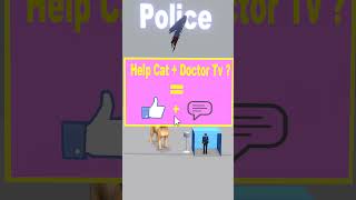 Help the dog become a police officer to help the doctor and the cat from the [upl. by Anehs94]