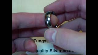 Tungsten Ring Scratch Test [upl. by Martell]