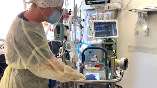 ECMO Team Treats COVID19 Patients [upl. by Collins]