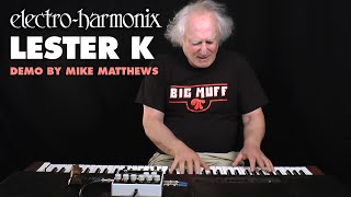 ElectroHarmonix Lester K and Lester G Stereo Rotary Speaker Pedals Demo by Mike Matthews [upl. by Thrasher809]