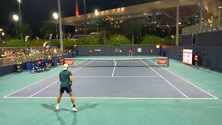 Virtanen vs Rodionov Miami Court Level View Highlights R1 Qualifying 4K 60fps 2024 [upl. by Cuthbertson]