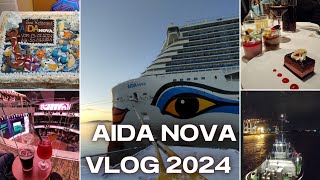 Aidanova 2024  Norwegen ab Hamburg Seetag  Lichtermeer  Vlog  4K [upl. by Esinel]