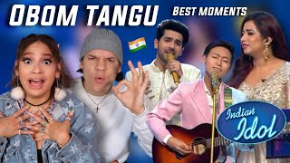 Waleska amp Efra React to Obom Tangu Best Moments in Indian Idol 14 ft Shreya Goshal Armaan Malik [upl. by Aitital]