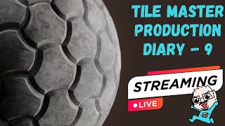 Blender Product Creation  Tile Factory Production Diary 09 [upl. by Enirahtak]