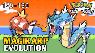 How To Evolve Magikarp Into Gyarados In Pokemon Fire Red amp Leaf Green  Kanto Pokedex [upl. by Magree200]