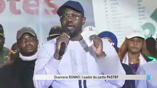 Législative 2024 Le Discours de OUSMANE SONKO a Fouta [upl. by Veradia]