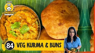 Veg Kurma amp Buns  Mangalore Buns  Veg Korma  Home Chef Recipe [upl. by Phillida]