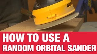 How To Use A Random Orbit Sander  Ace Hardware [upl. by Harlamert]