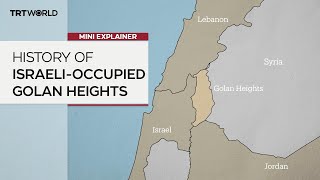 A short history of the Israelioccupied Golan Heights [upl. by Raynell]